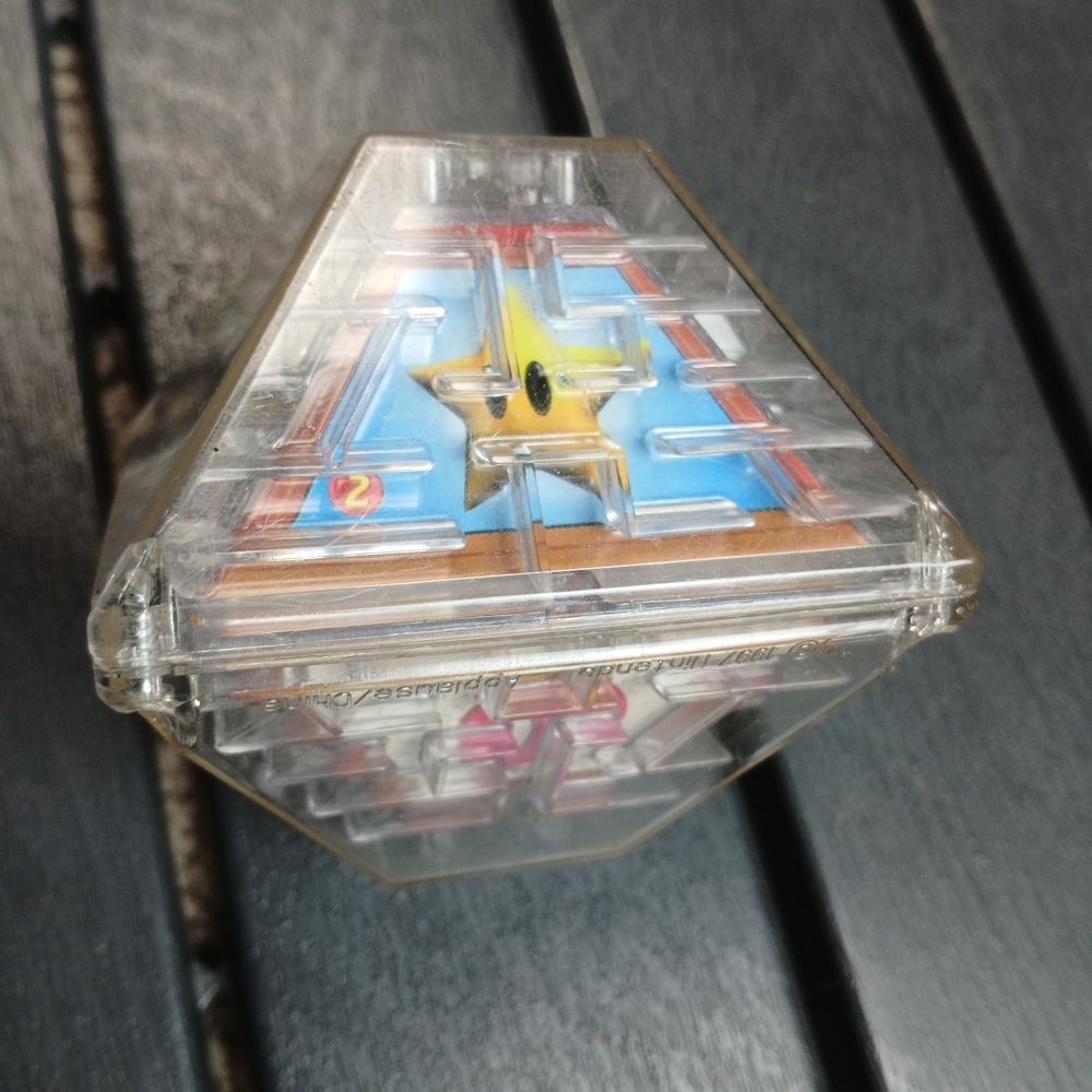 Vtg 1997 Taco Bell Nintendo Super Mario 64 Decagon Ball Maze Toy Bowser Toad ZC - Picture 7 of 7